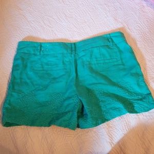 Ann Taylor LOFT lace shorts